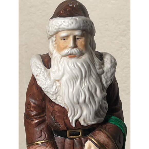 Vintage Grandeur1801 Ireland Santa Figurine Santa's of the World 14" Ceramic - Picture 5 of 16